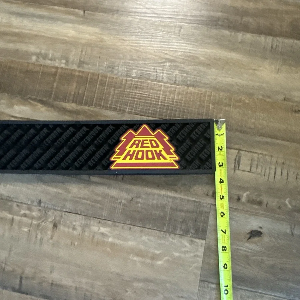 Red Hook Ale Brewery Black Rubber Spill Service Mat
